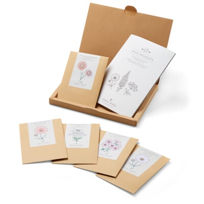 Saatgutkollektion für Blumensträuße, Soft Apricot