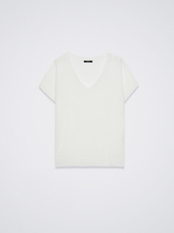 Camiseta feita com materiais reciclados - Branca