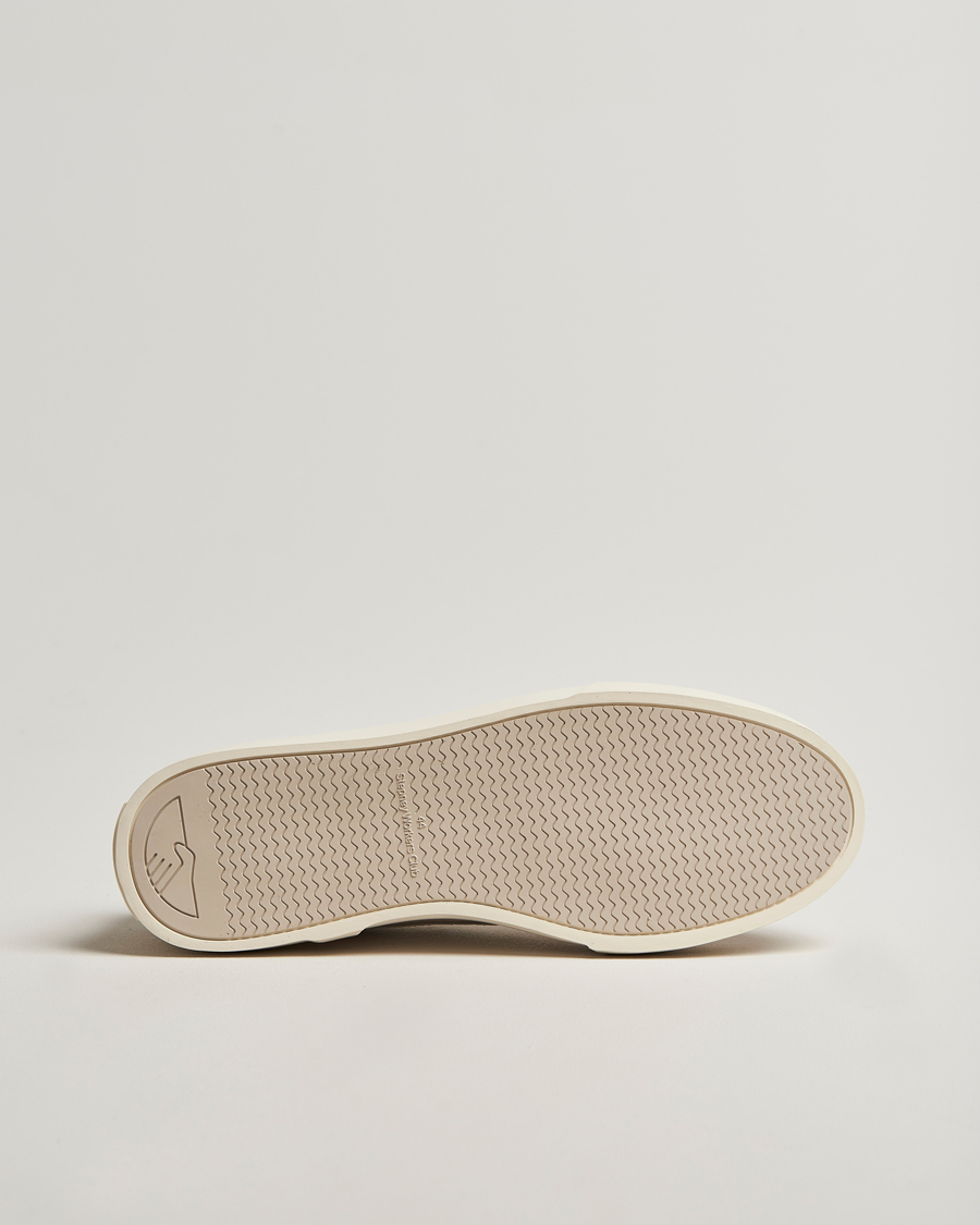 Stepney Workers Club Dellow S-Strike Cupsole Canvas Sneaker Ecru/White