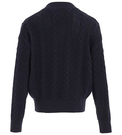 Tommy Hilfiger Cardigan - CaBlå Strik - Desert Sky