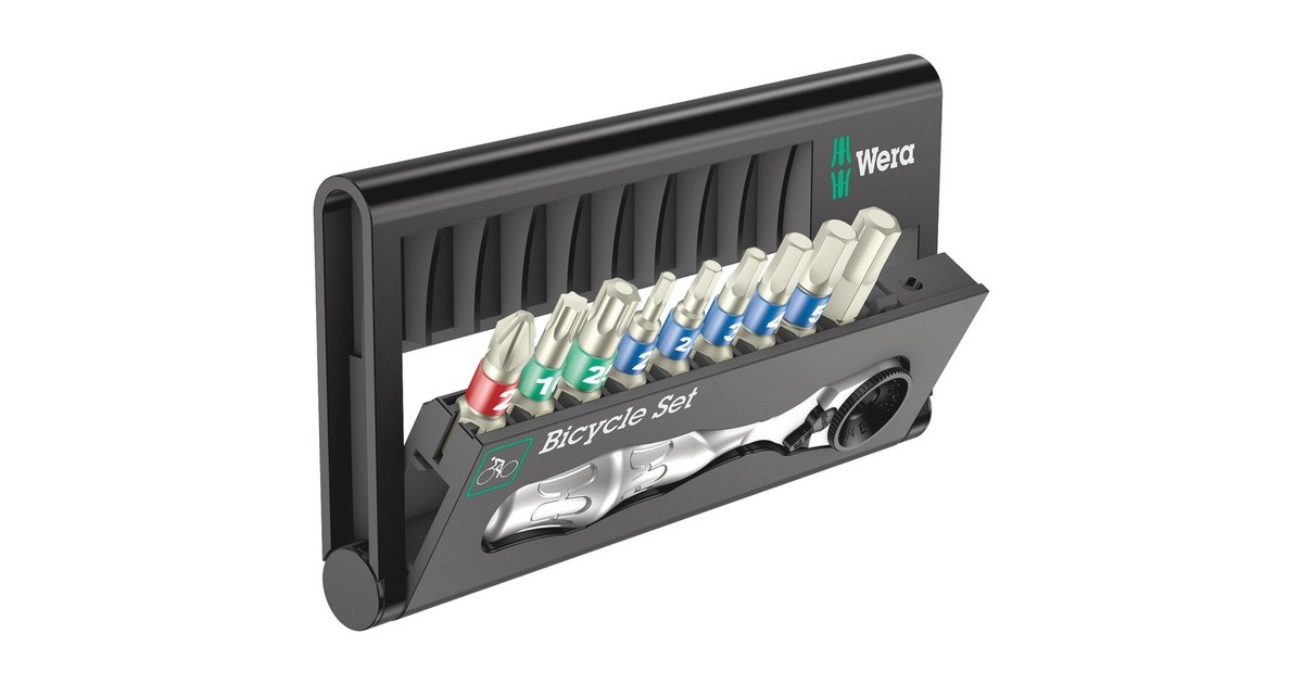 WeraBicycle Set 9, 10‑delig gereedschapsset