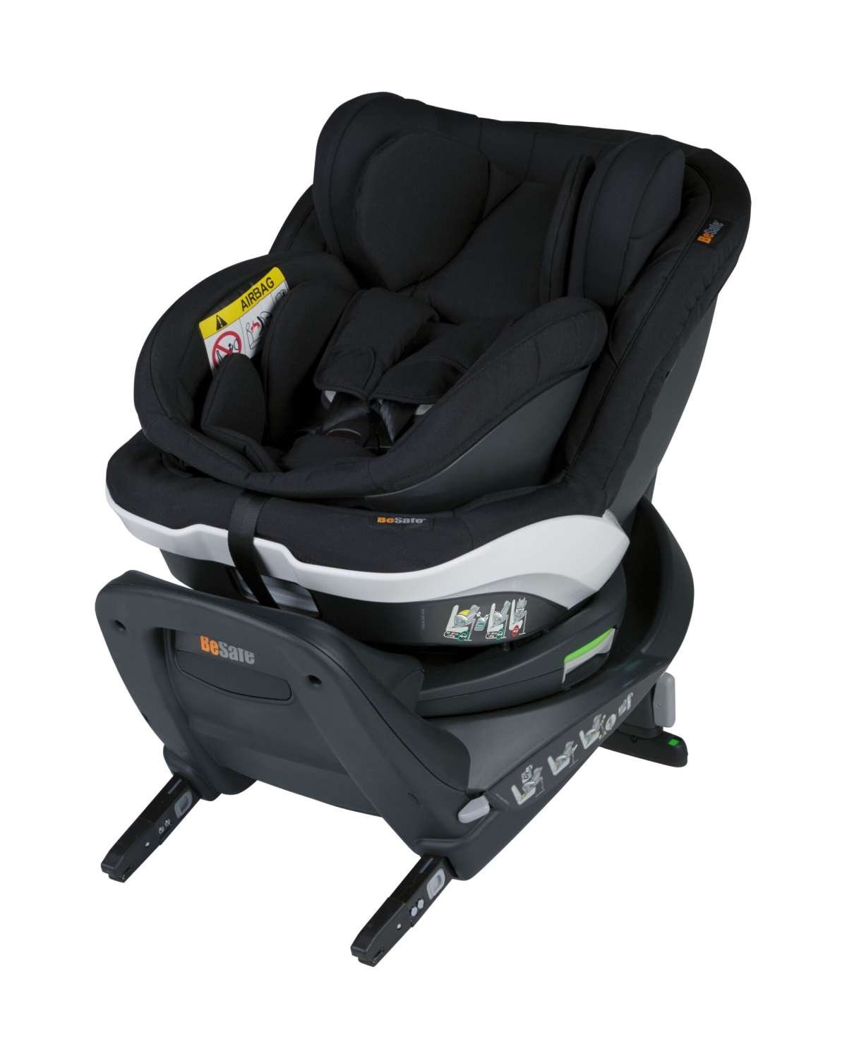 BeSafe iZi Twist B i-size – ISOfix montering | Bilstol Baby & Barn 0-4år