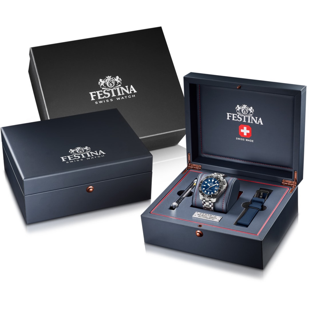 Festina Swiss Diver COSC Blau