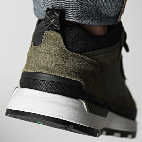 Baskets Field Trekker Low A5S4B Dark Green Suede