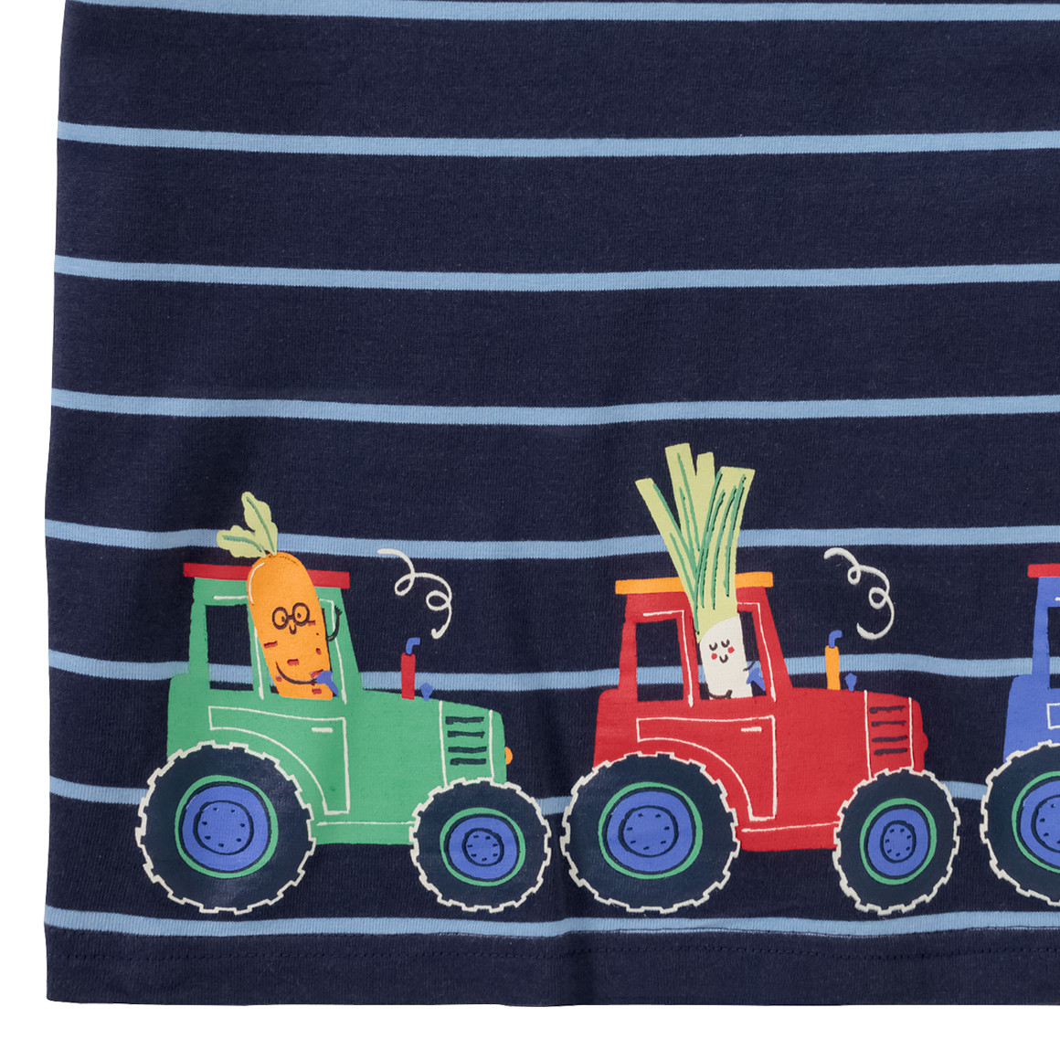 Topolino Jungen T-Shirt mit Traktor-Print dunkelblau