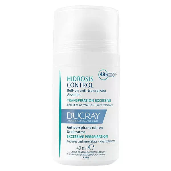 Ducray Antitranspirante Roll-On para Controle da Hidrogênese 40ml