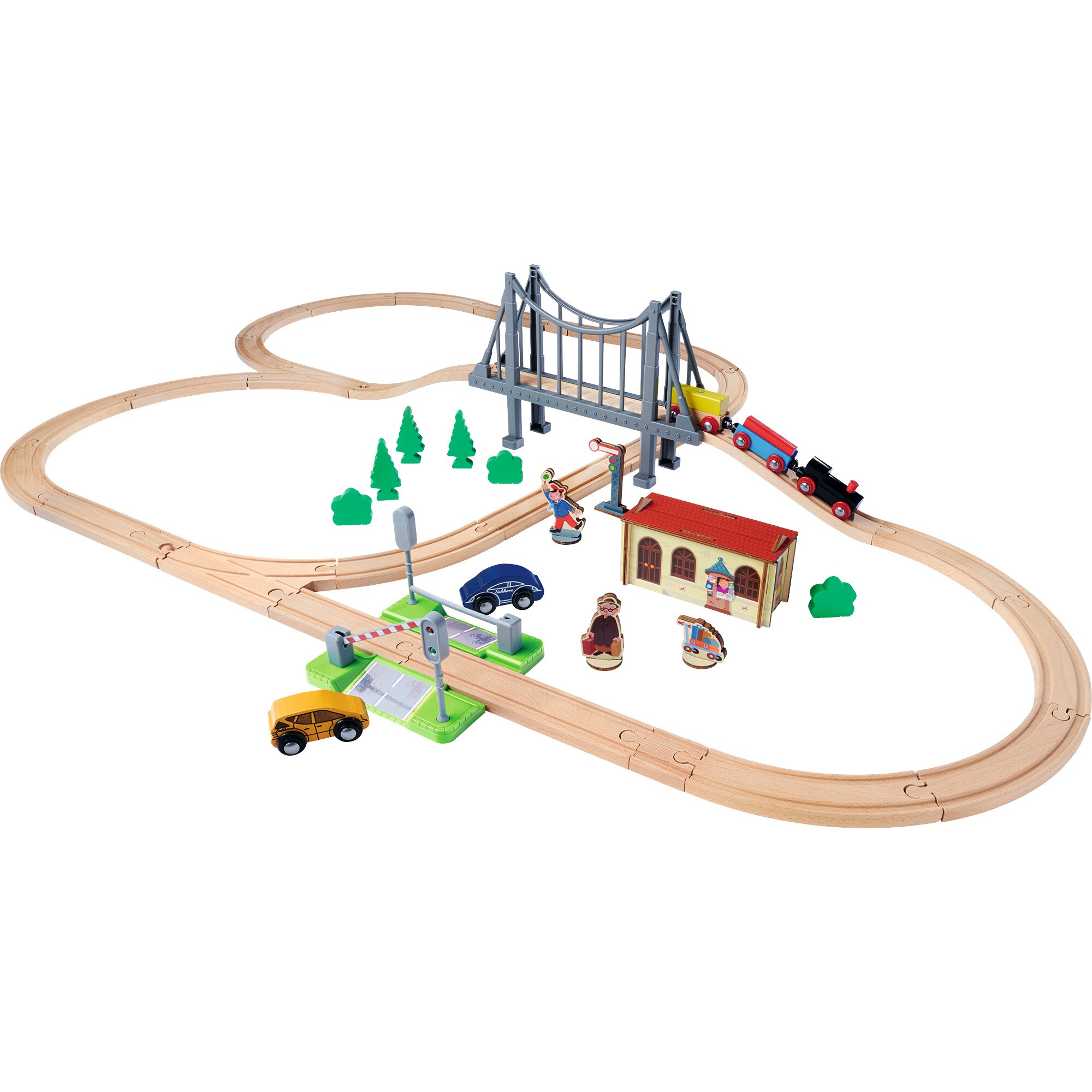 Eichhorn Bahn Bahnset mit Brücke