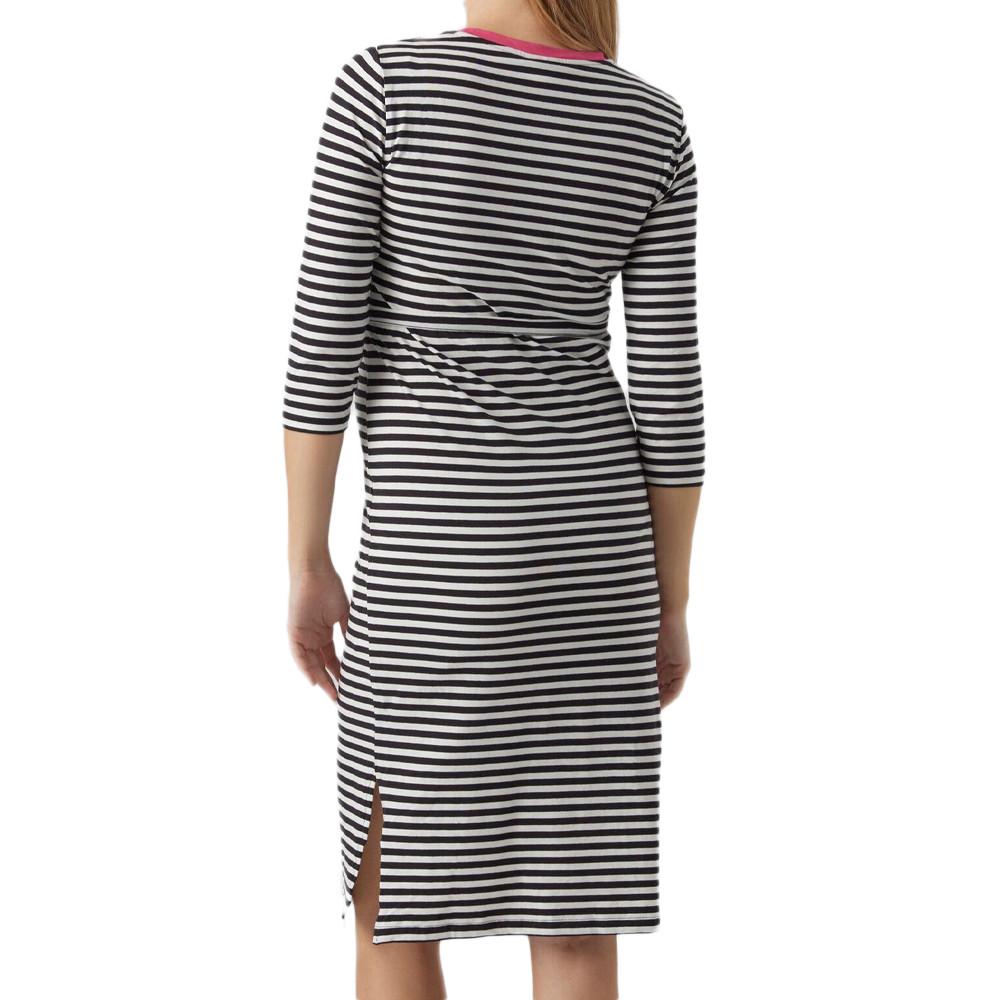 Mamalicious Robe Noire/Blanche Femme Mamalicious Gisela