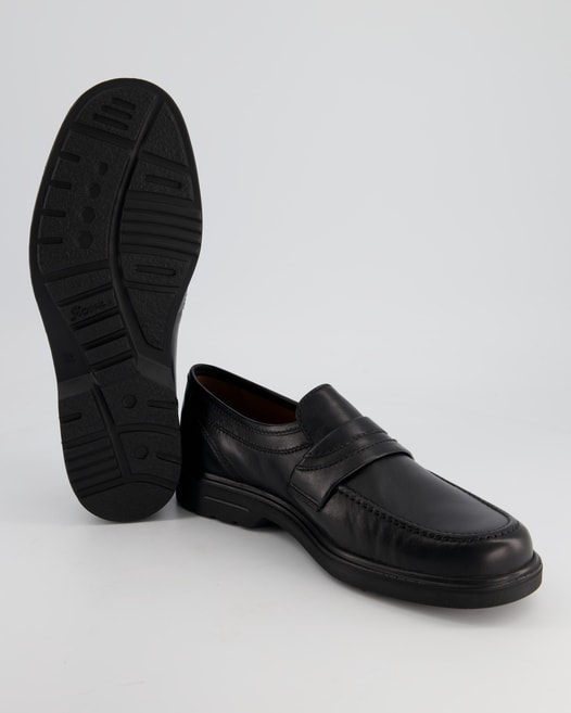 Sioux Peru-XXL Slipper in Schwarz