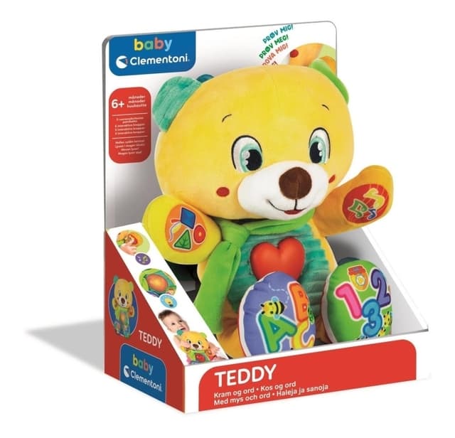Clementoni Interaktiv plysbamse (SE/FI/DK/NO)