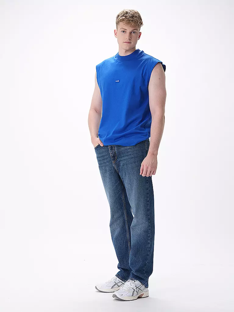 HUGO Tanktop NAVERTZ blau