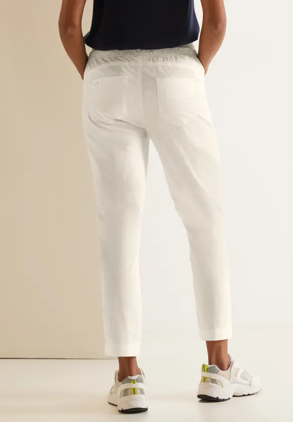 Loose Fit Hose - off white