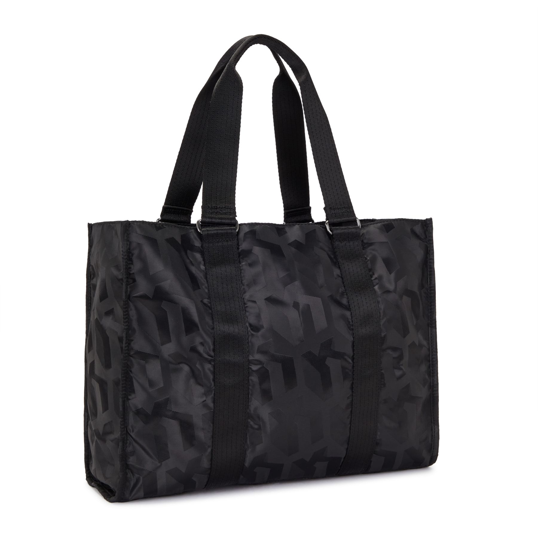 MOKA Grand sac fourre-tout - Black 3D K Jacquard