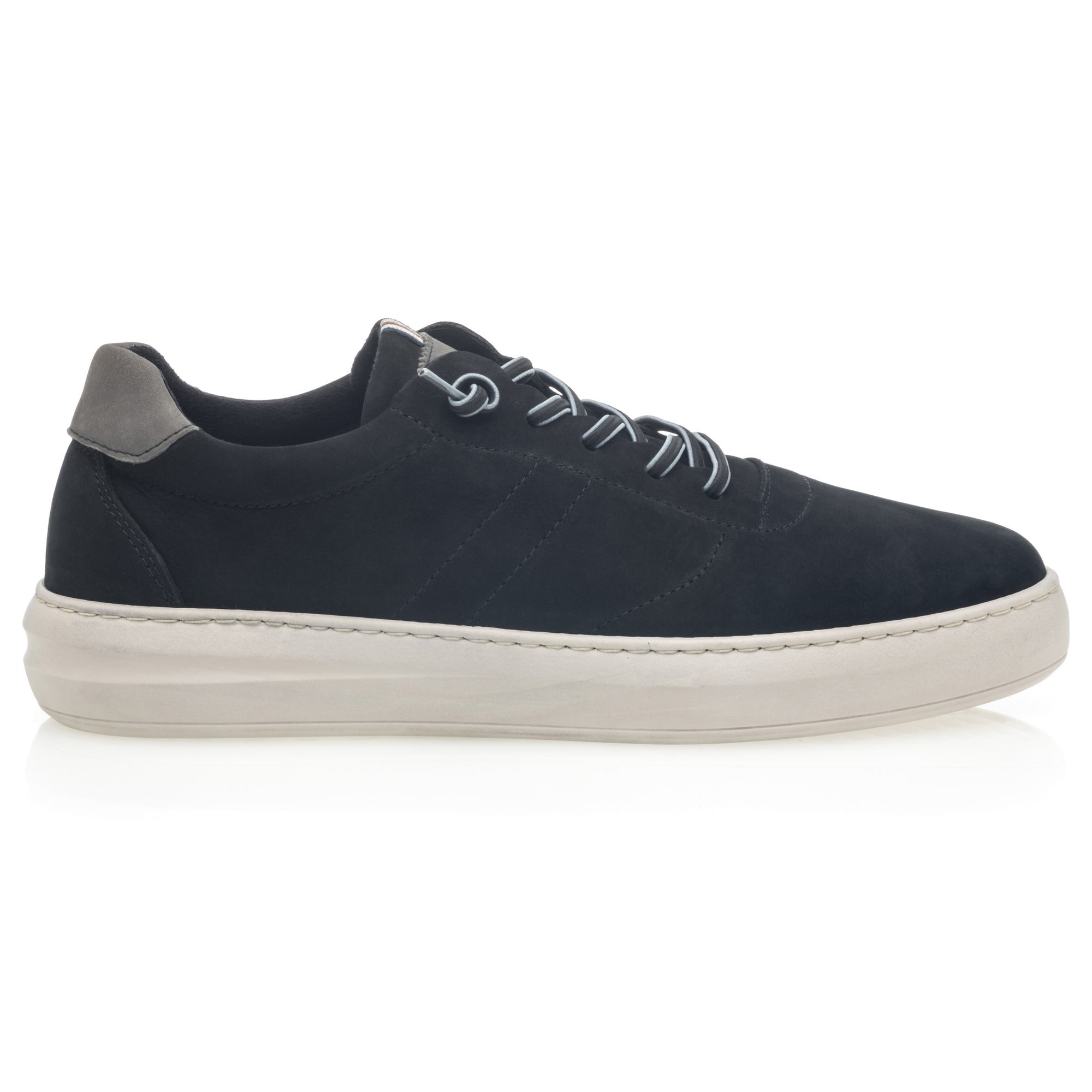 Baskets basses Homme en cuir noir