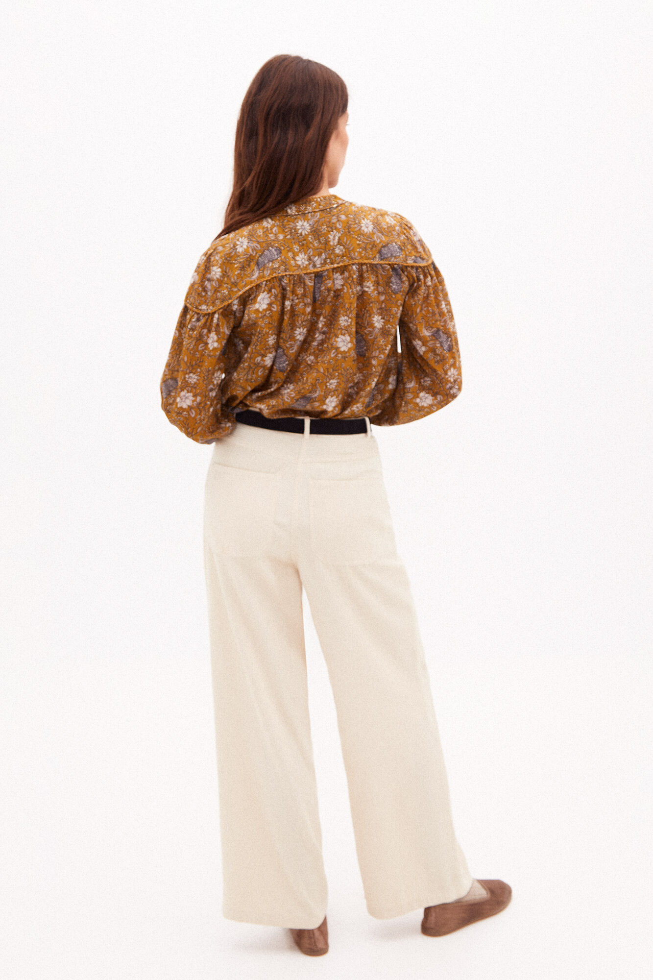 Blusa estampada Bambi - Amarela