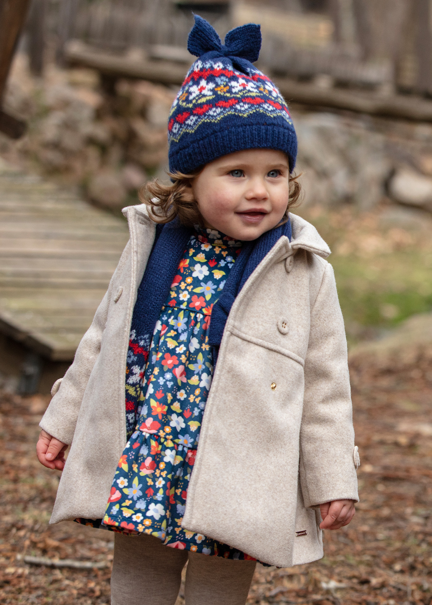 Vestido de veludo para bebê