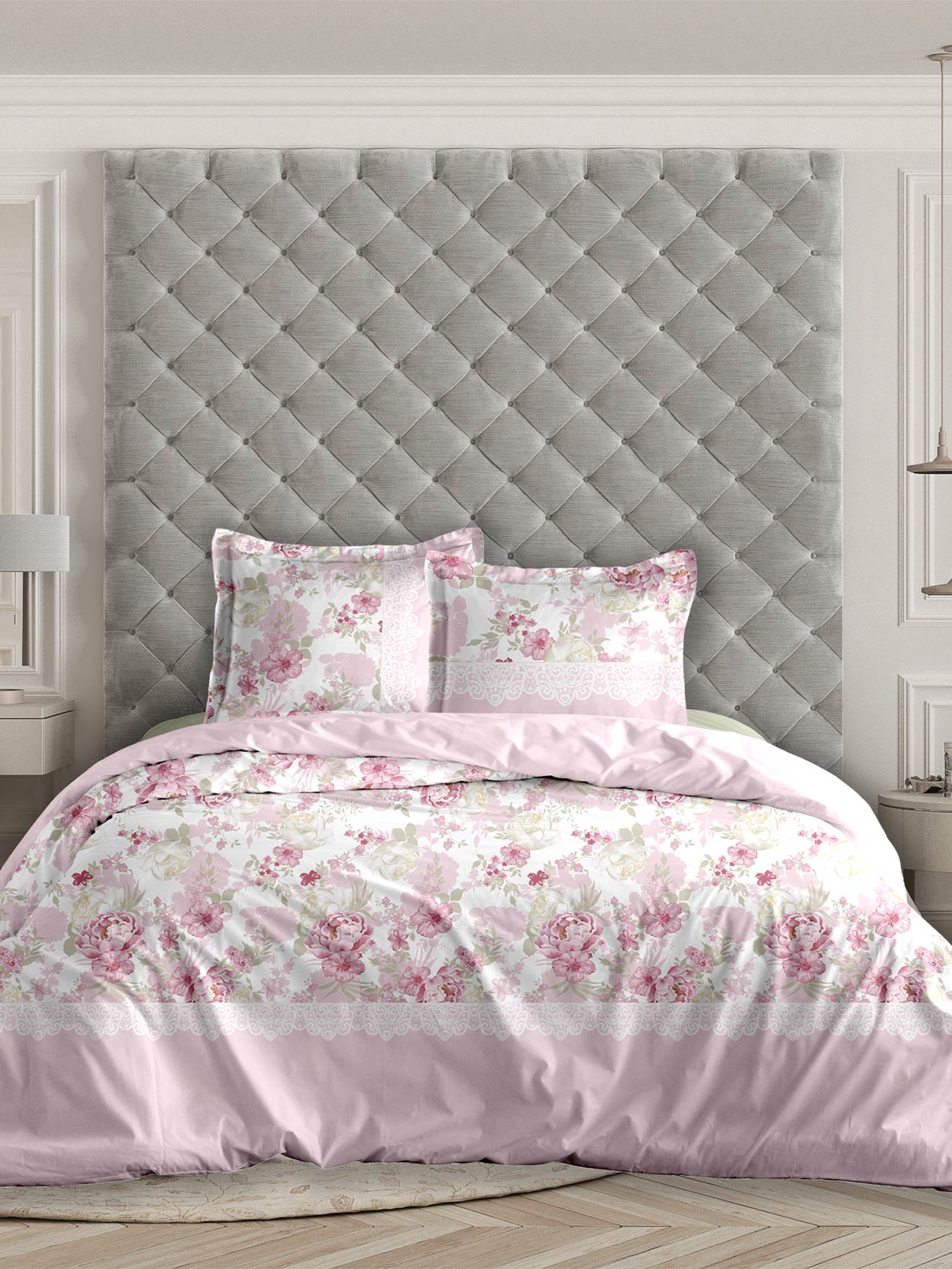 Parure housse de couette Romance