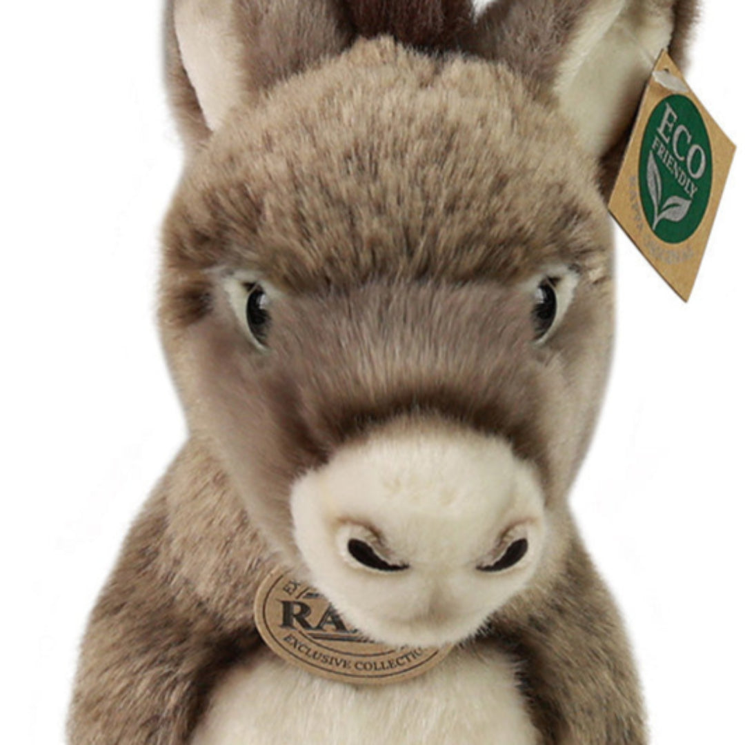 rappa knuffelezel - 28 cm