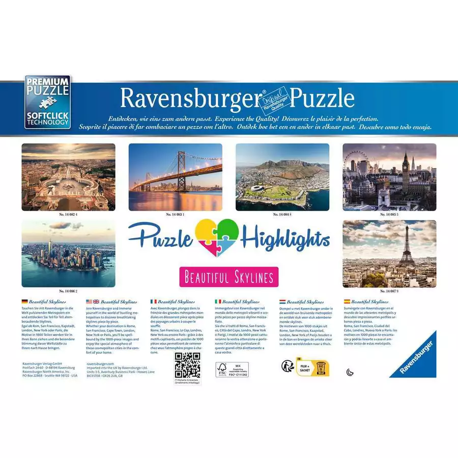 Ravensburger London bunt