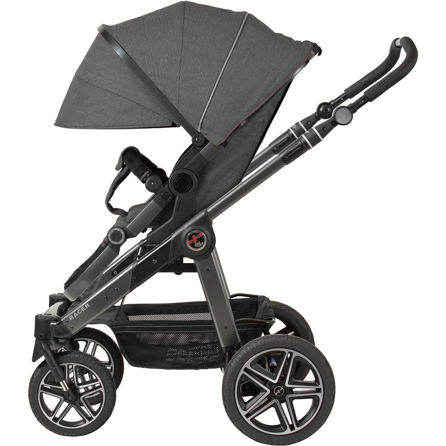 Hartan Kinderwagen Racer GTX Casual Collection little penguin (910) Gestellfarbe platin