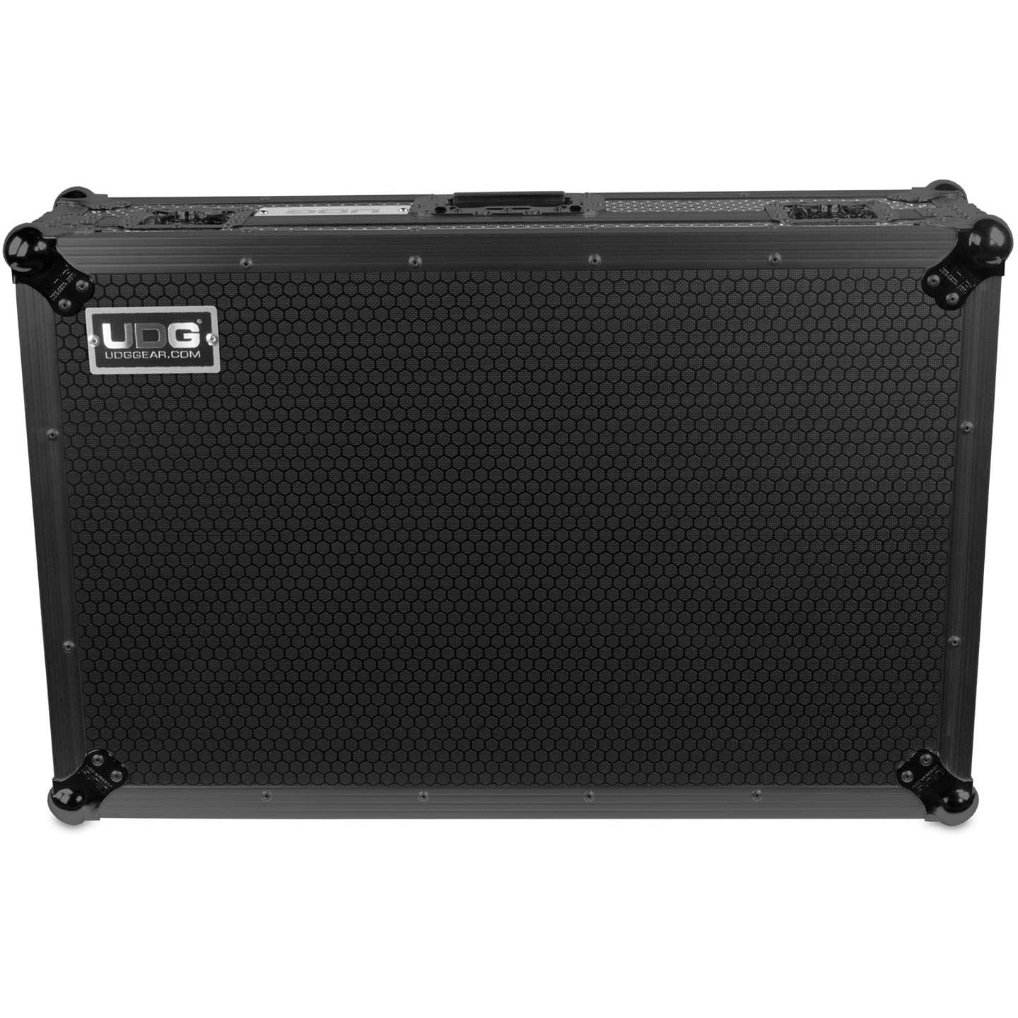 UDG U91080BL Ultimate Flight Case Black Plus voor Denon DJ SC LIVE 2 (met wielen)