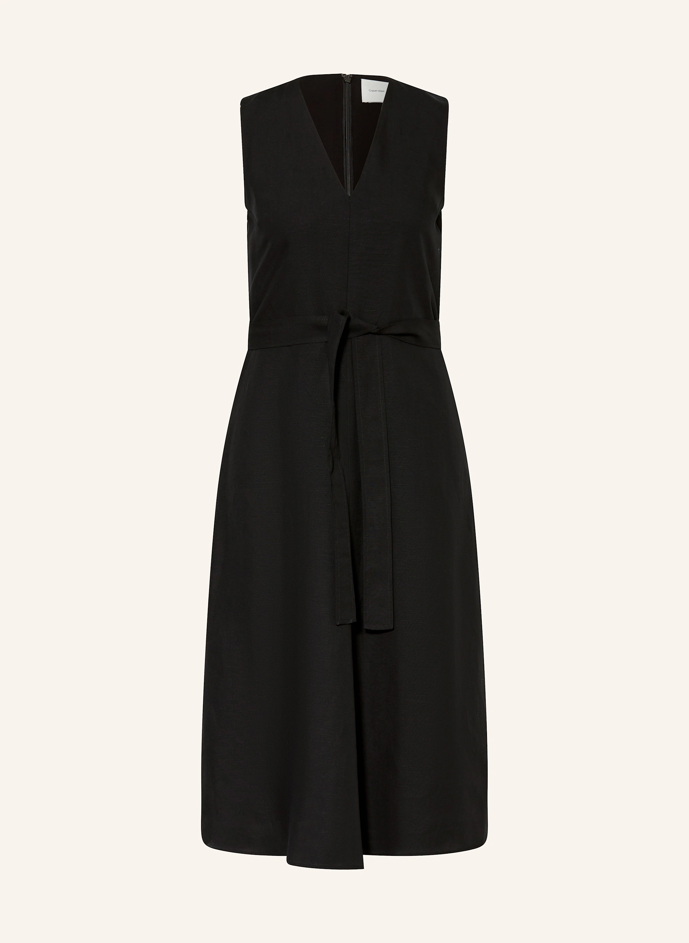 Calvin Klein Kleid mit Leinen