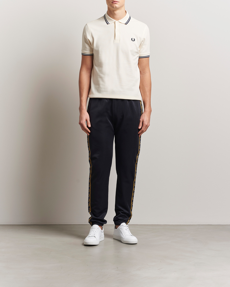 Fred Perry Taped Track Pants Navy