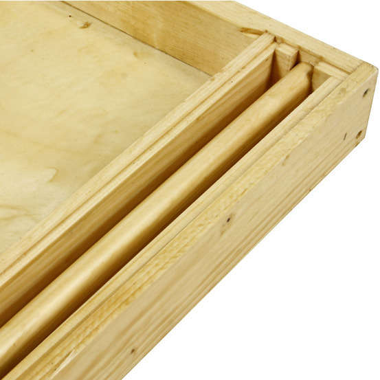 Nourrisseur 10 cadres en bois paraffiné