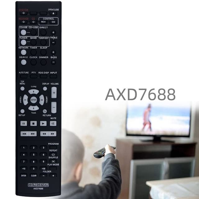 Fjernbetjening Udskiftning til AXD7688 til Pioneer AV-receiver stereo system