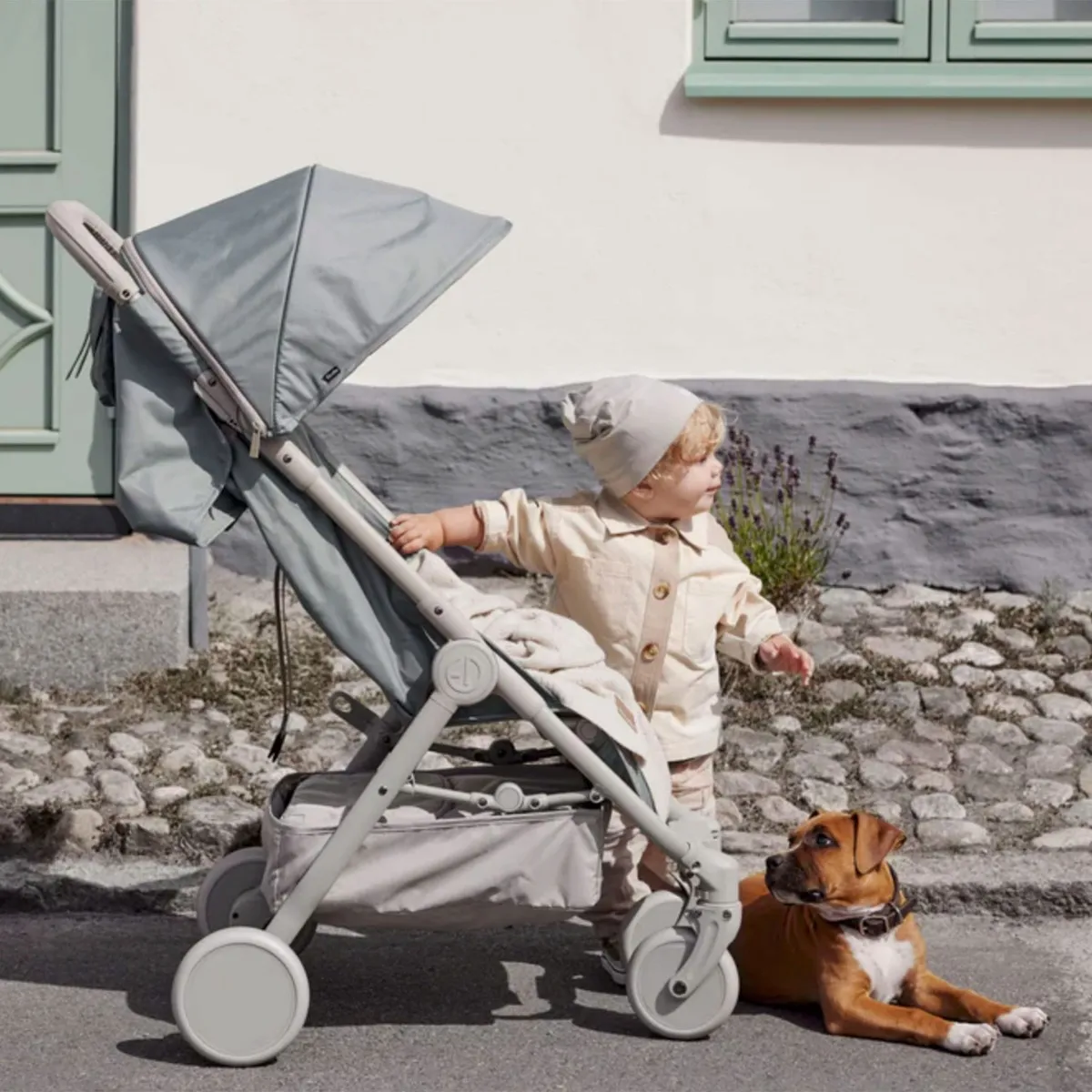 Elodie Poussette Mondo - Pebble Vert