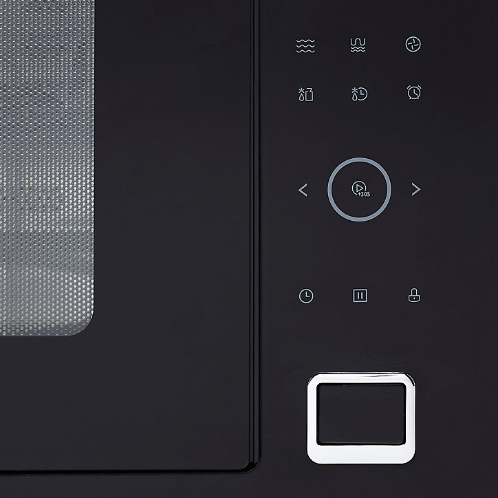 Micro-ondes encastrable 15 fonctions 34L CLBIMW34LEU, noir