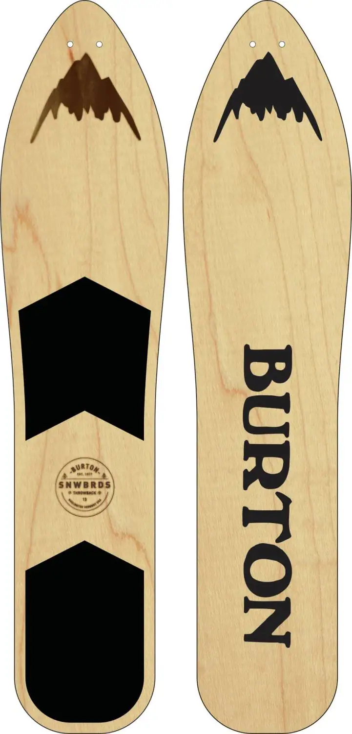 Burton The Throwback Snowboard - Boards Snowboards | SkatePro