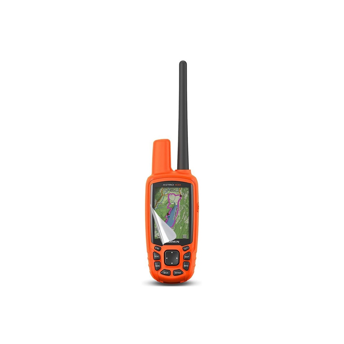 2-paks Skjermbeskytter PET film Garmin Astro 430