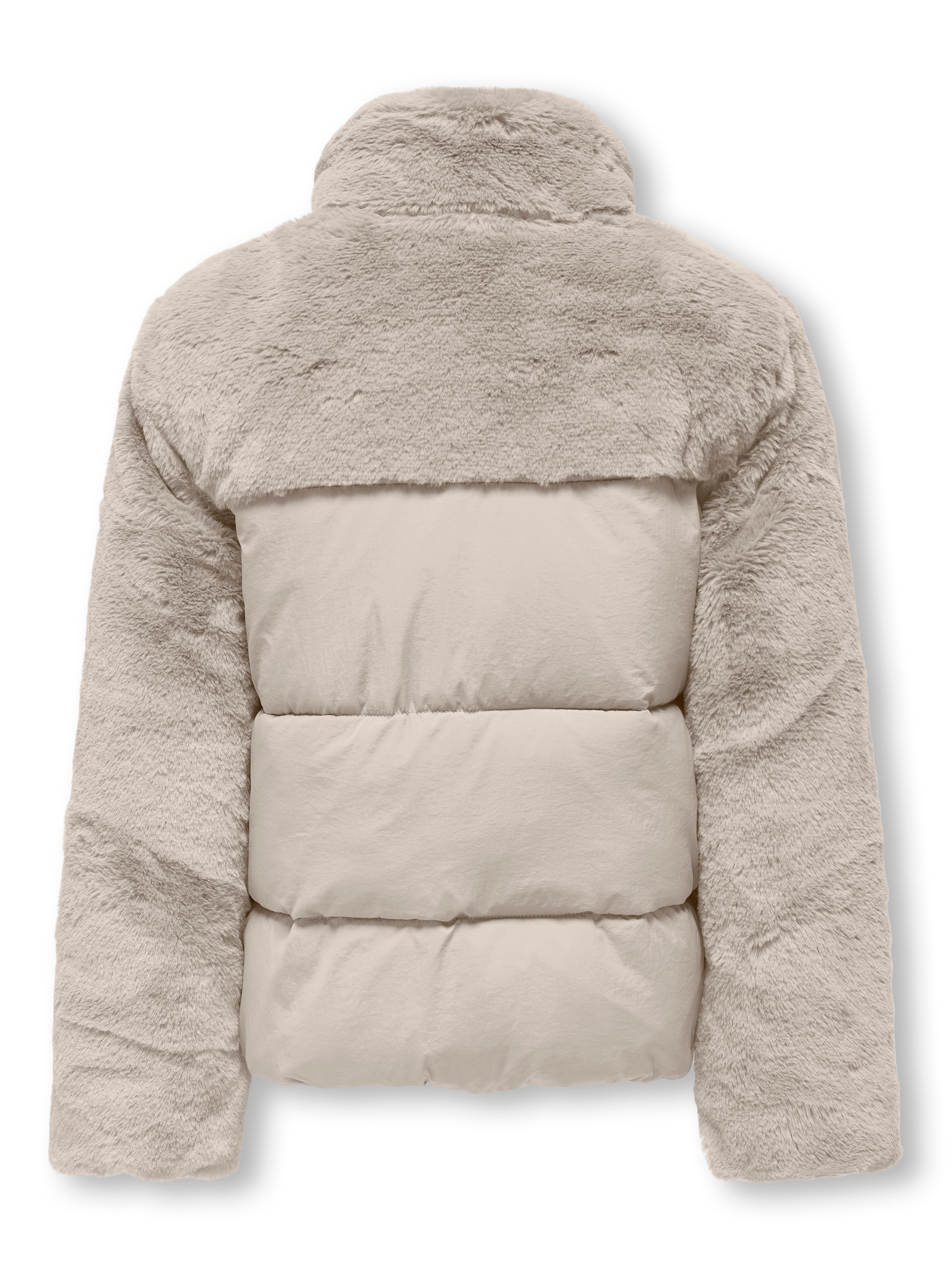 KIDS ONLY Steppjacke »KOGWANJA FUR PUFFER MIX COAT OTW«