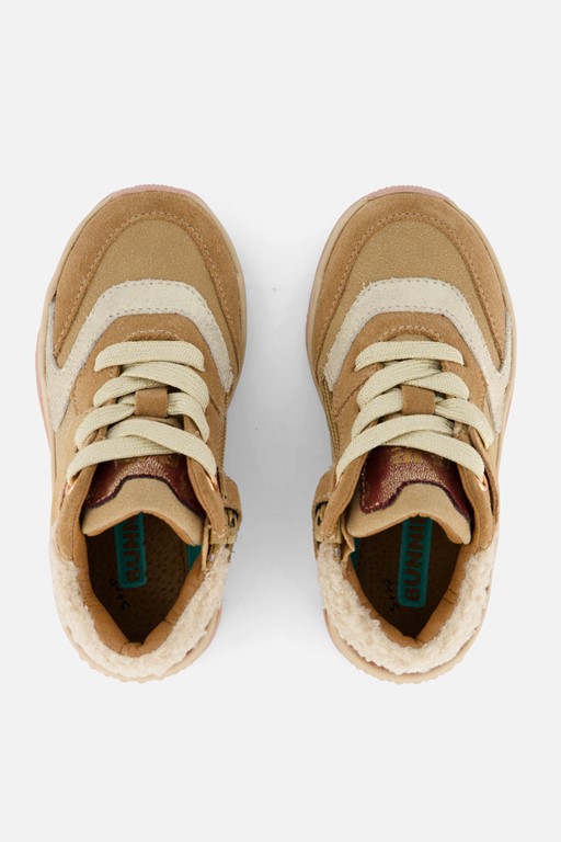 BunniesJR Teddy Sneakers beige Leer