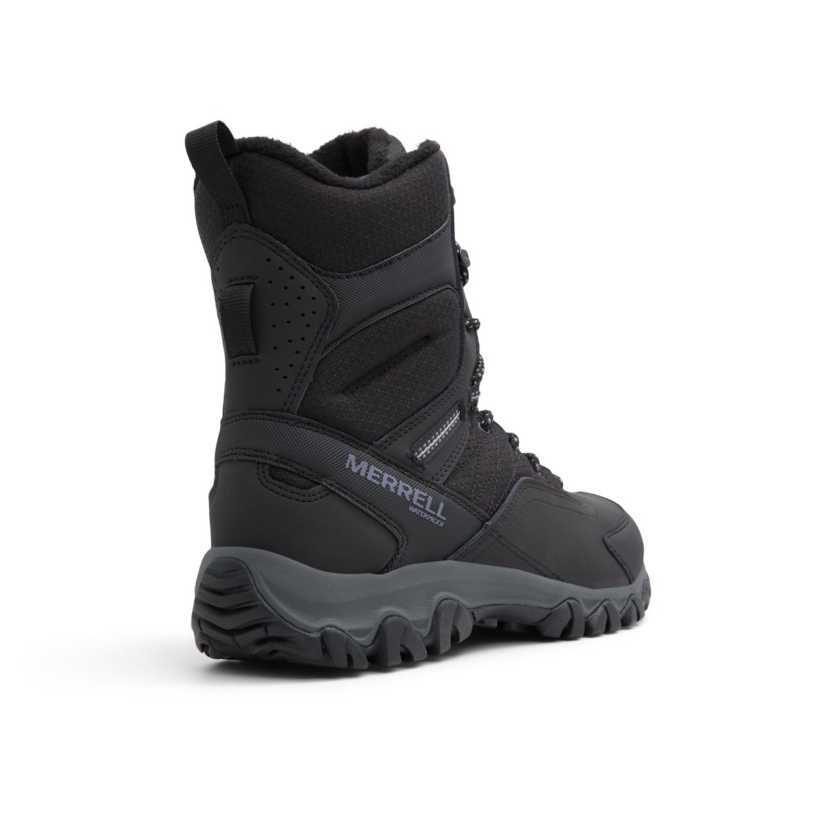 MERRELL-Thermo_tall-Bottines d'hiver - Talon plat - Noir
