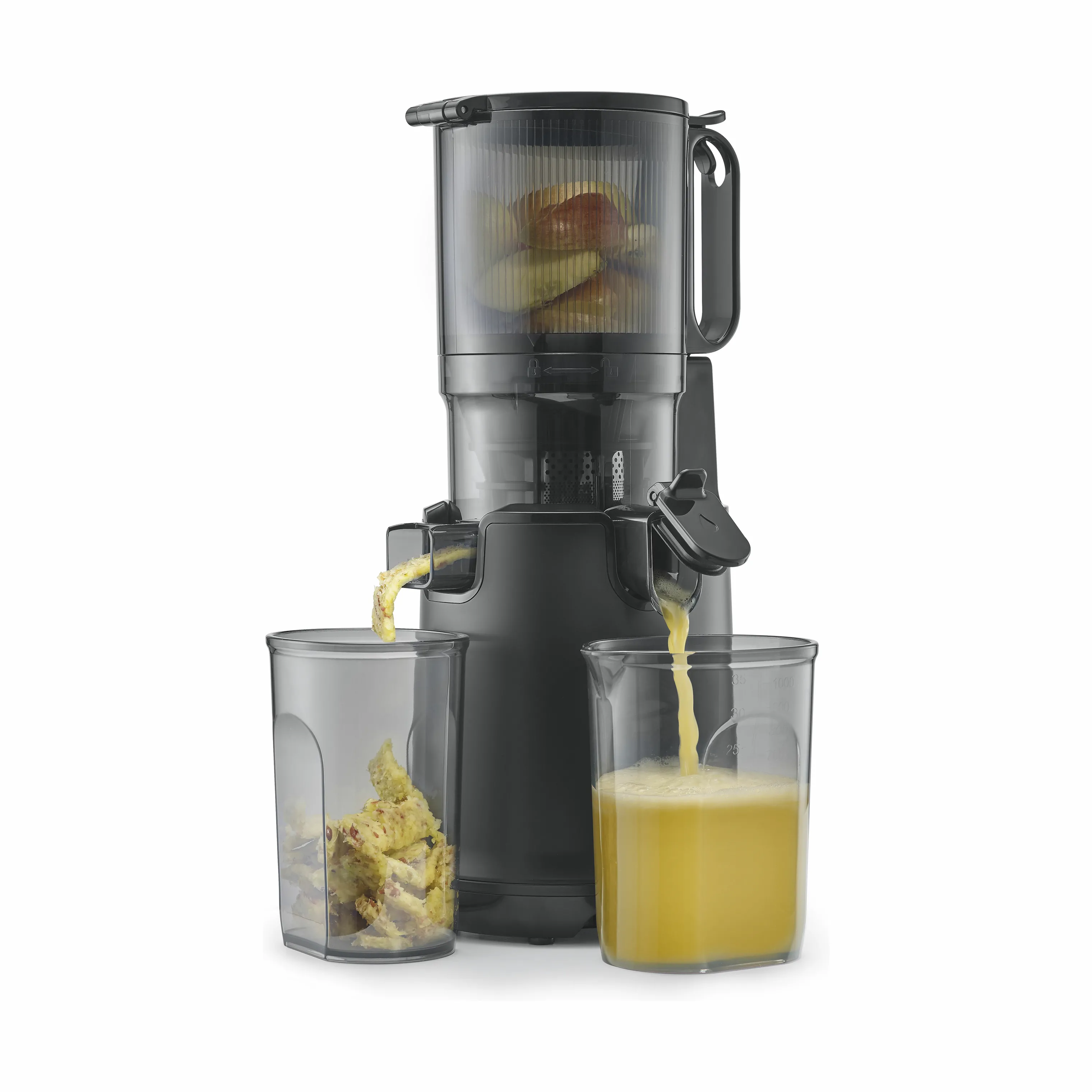 Caso Slowjuicer inkl.  2 juicebeholdere SJW600 XL