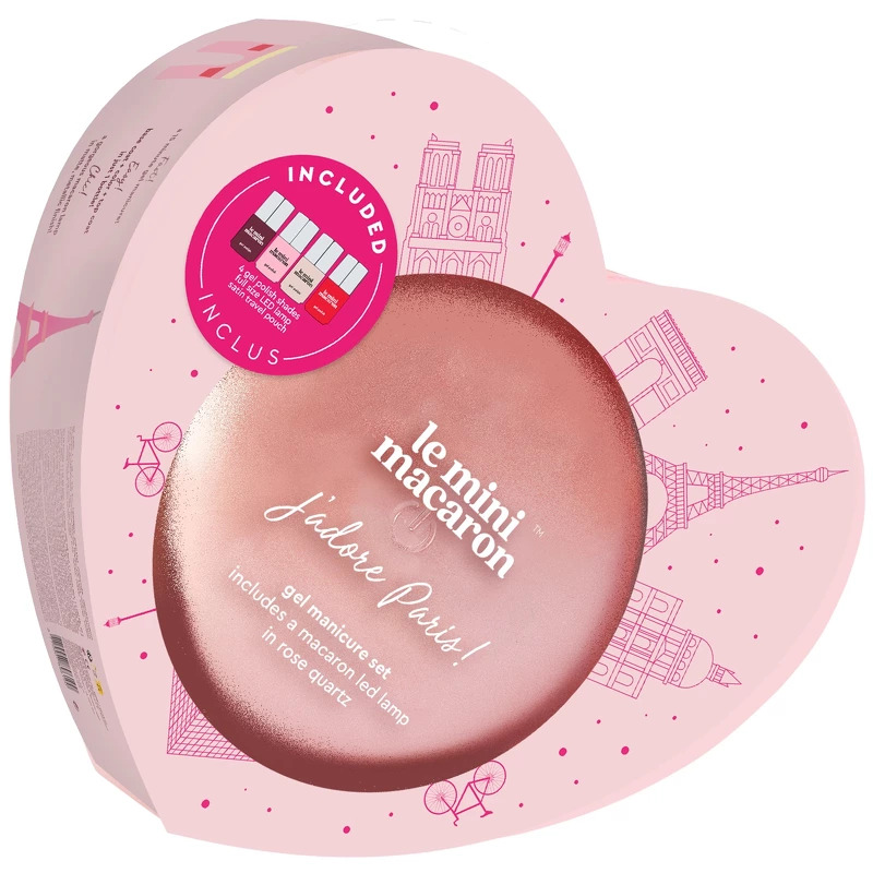 Le Mini Macaron Gel Manicure Kit - J'adore Paris!