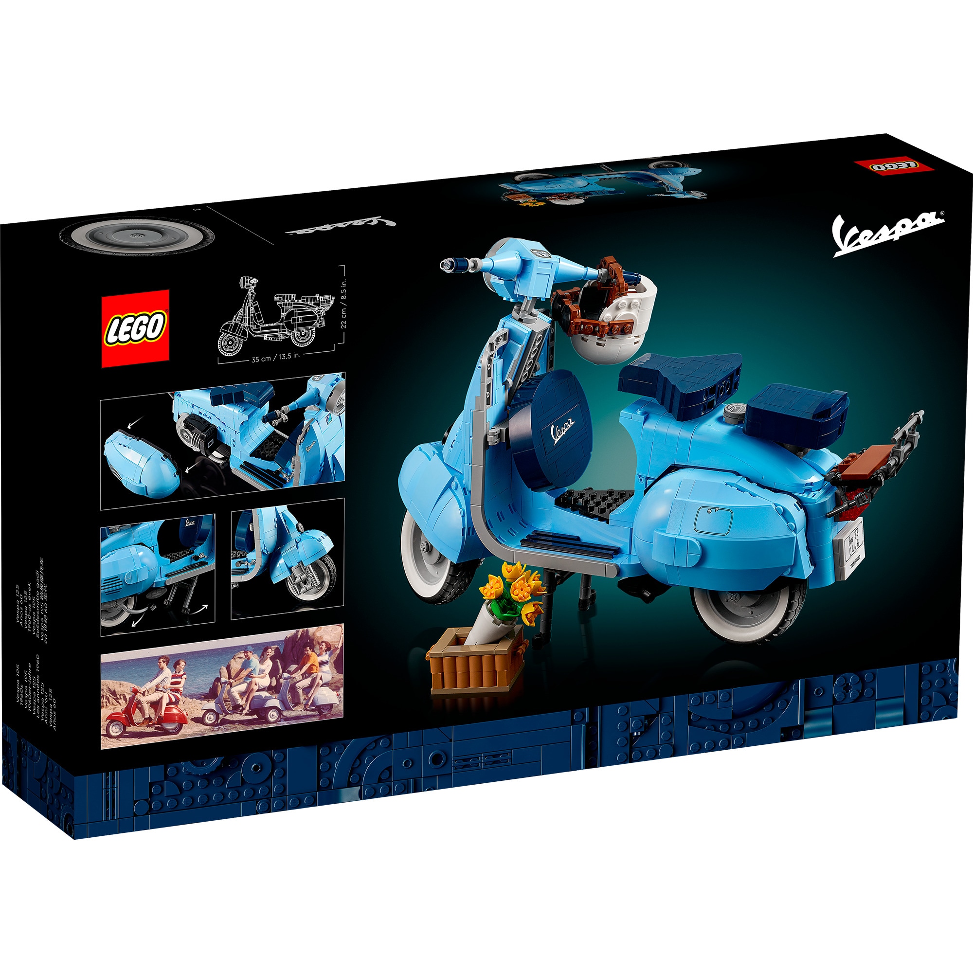 LEGO Konstruktionsspielzeug Creator Expert Vespa 125
