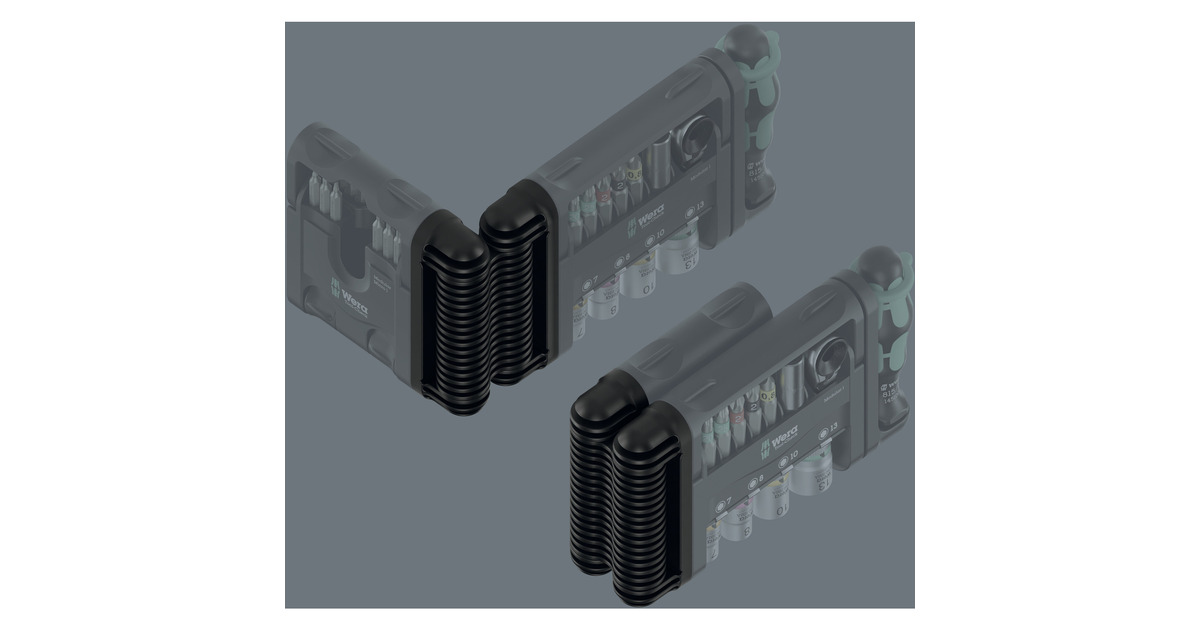 WeraScharnier voor Tool-Check Modular adapter  (Zwart)