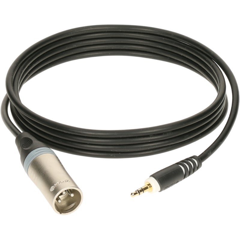 Klotz AB-MM0300 mobile rec XLR naar 3.5 mm TRS 3 meter
