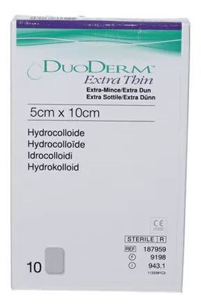 Duoderm Ekstra Thin 5x10 cm - 10 stk.