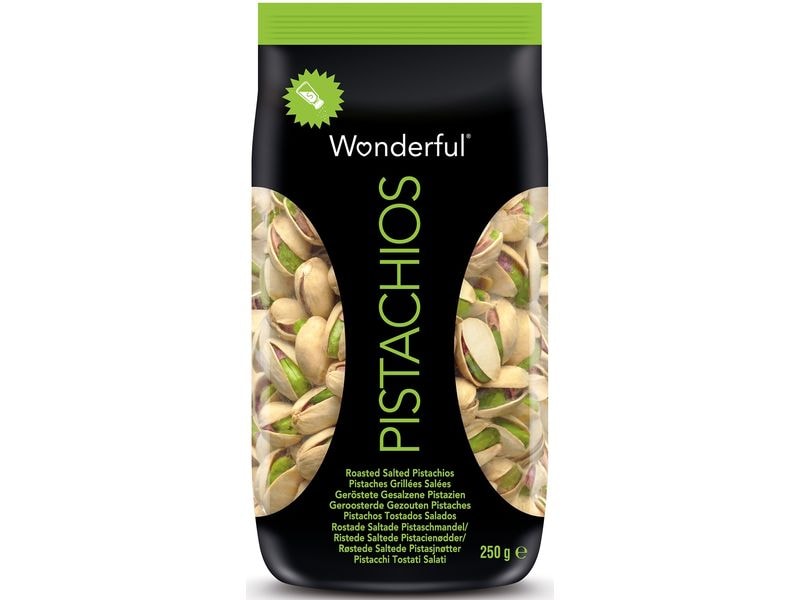 Wonderful Pistachios Pistazien geröstet & gesalzen 250 g Aromatische Pistazienkerne