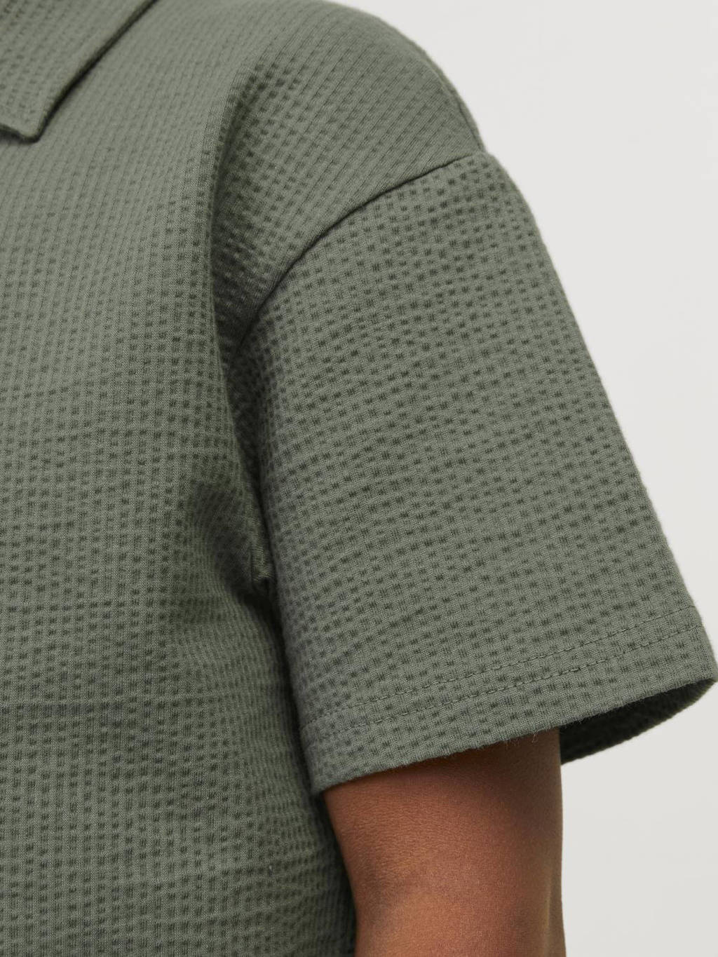 JACK & JONES polo JCOFRED agave groen