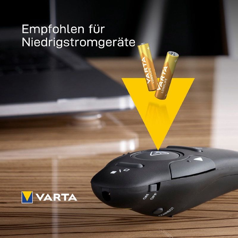 Varta - 4103 - Alkaline Batterij - AAA - Langdurige Energie