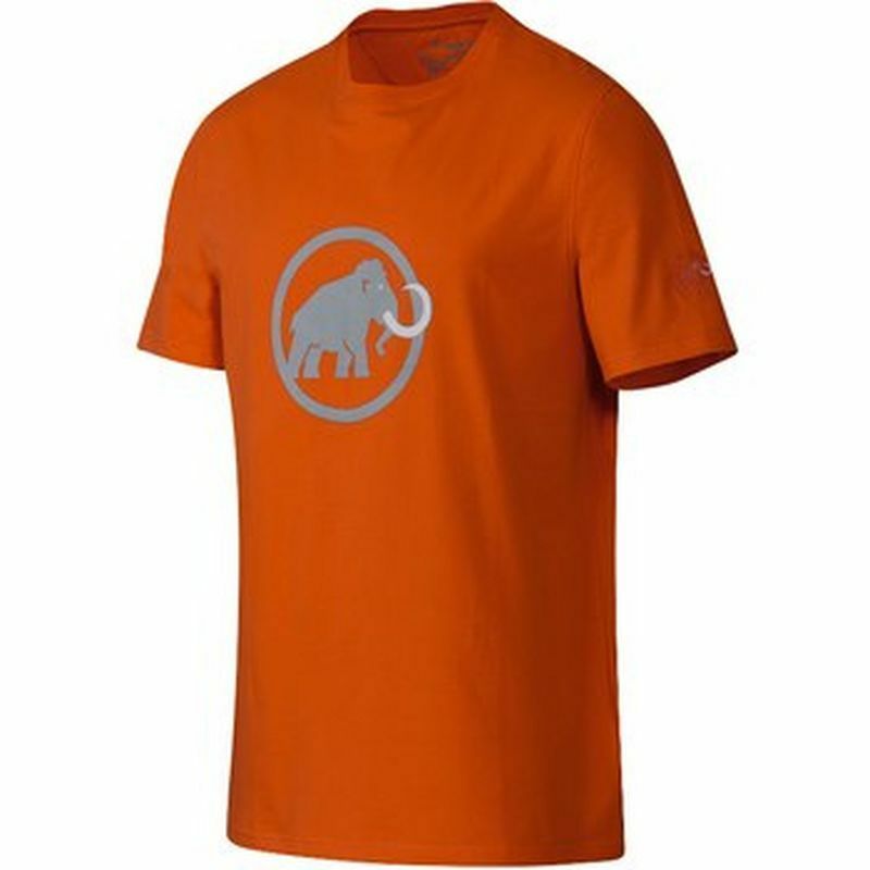 MAMMUT LOGO Shirt Men Dark Orange Größe M