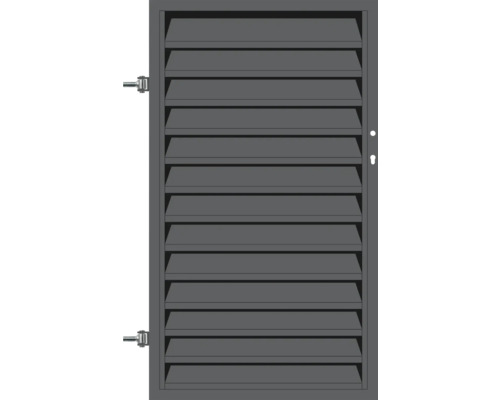 Enkel doel POLBRAM Klaudia linker doelset incl. palen 90 x 120 cm antraciet