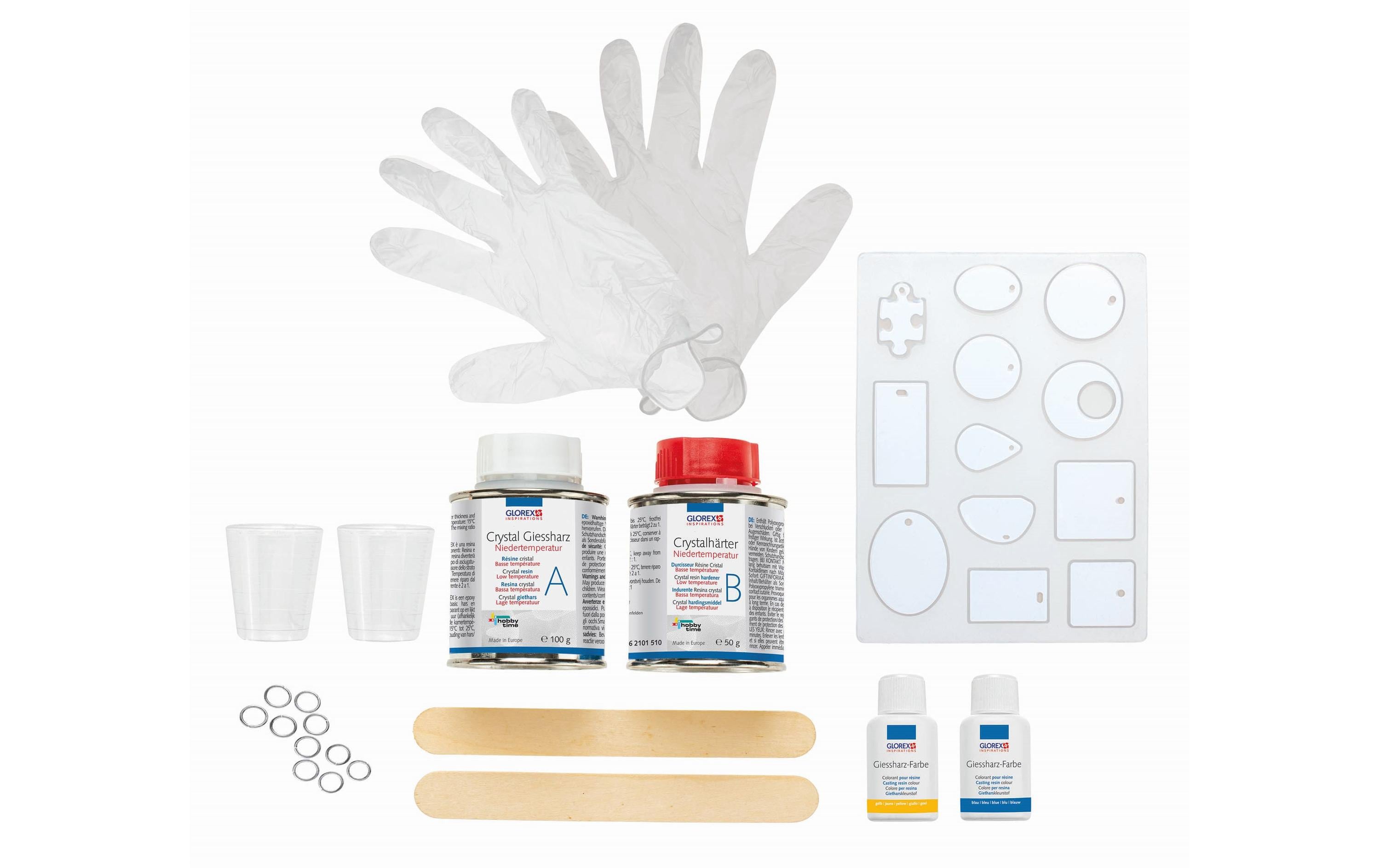 Giessharz Crystal Starter-Set NiedertemperaturGiessharz Komplett-Set