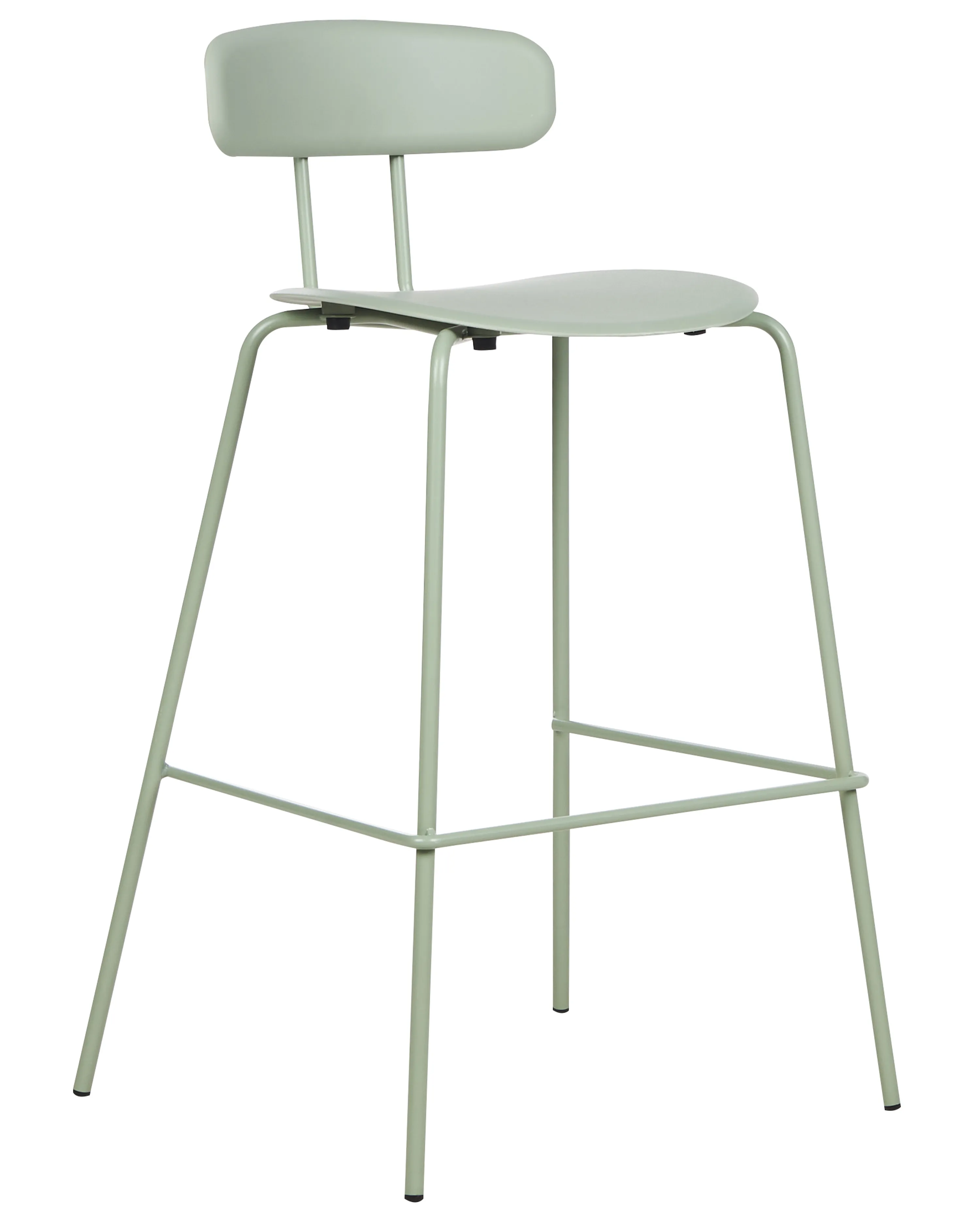 Set van 2 barstoelen SIBLEY Lichtgroen