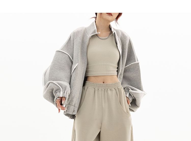 Rustie - Elastische taille, effen, wijde joggingbroek